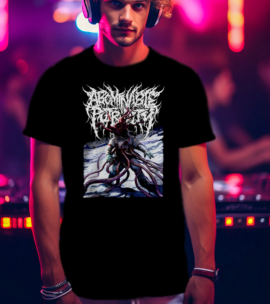 Deep Space Penetration Tentacle Cosmic Scene T-Shirt