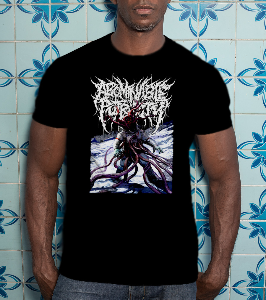 Deep Space Penetration Tentacle Cosmic Scene T-Shirt