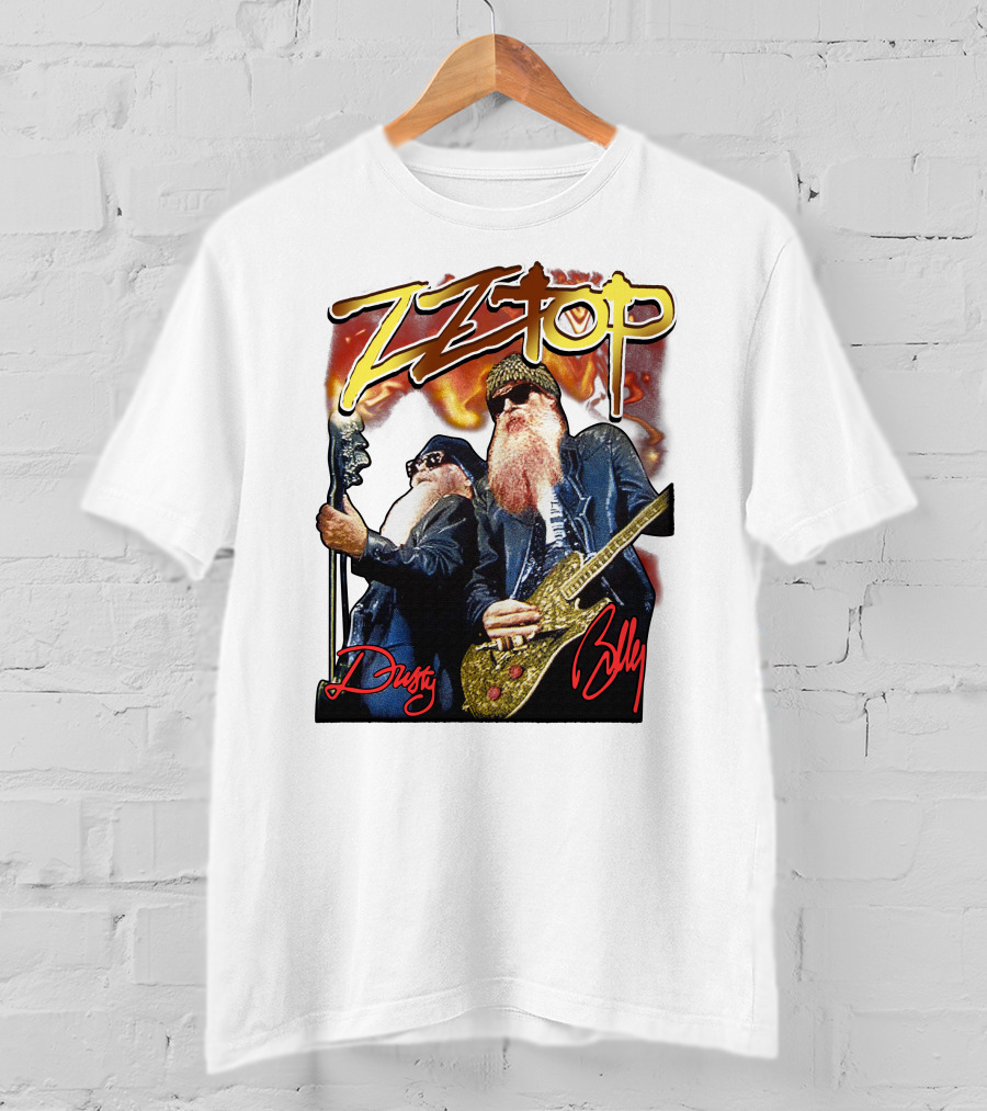 ZZ Top Live Since 1969 Vintage Dusty Billy T-Shirt