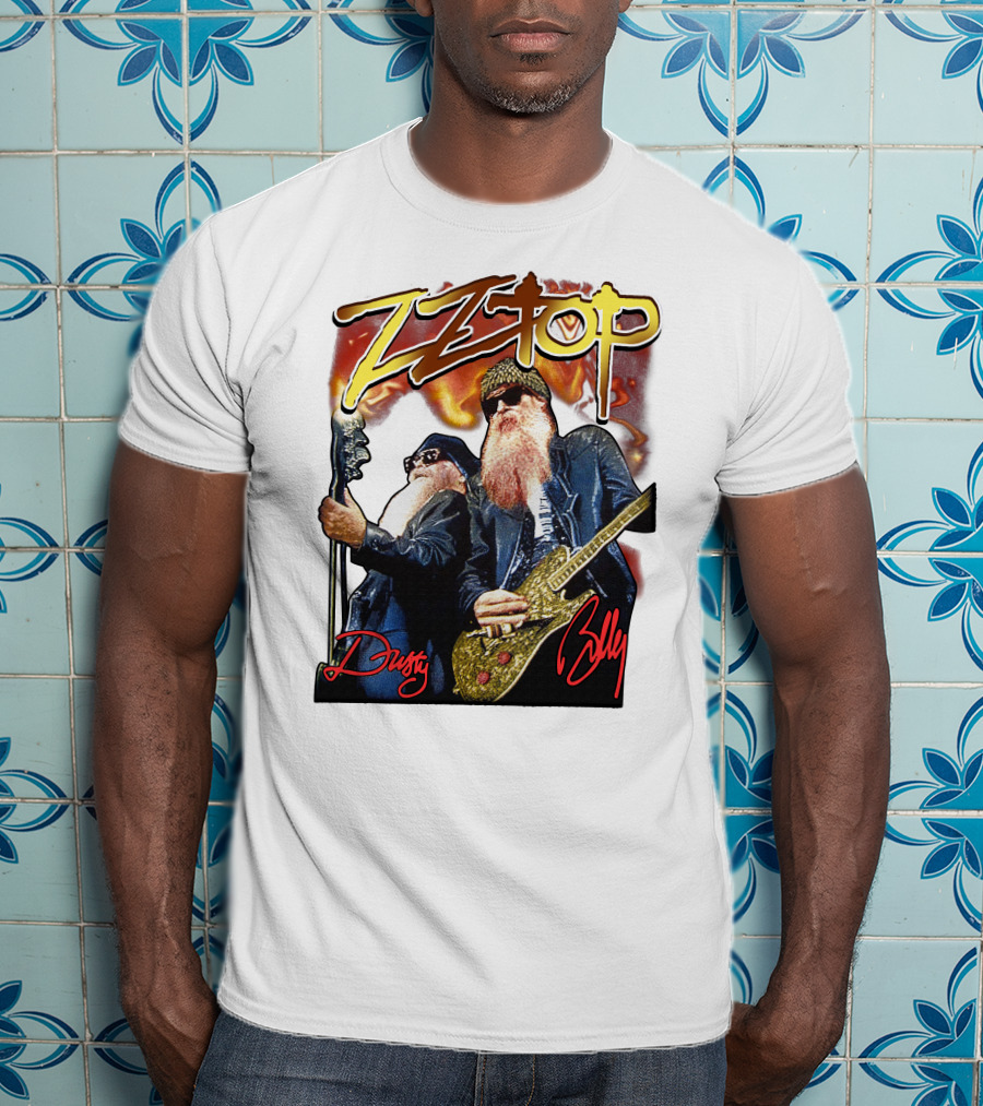 ZZ Top Live Since 1969 Vintage Dusty Billy T-Shirt