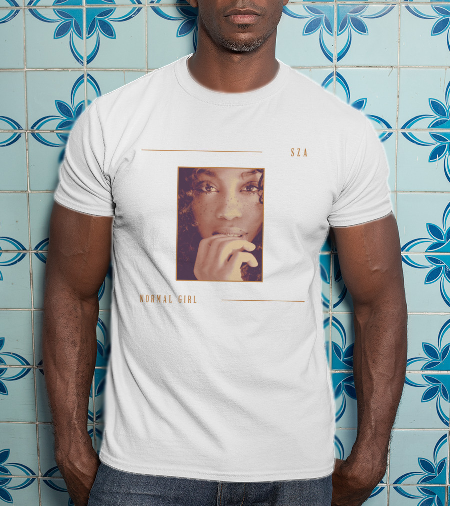 SZA Normal Girl American Vintage T-Shirt