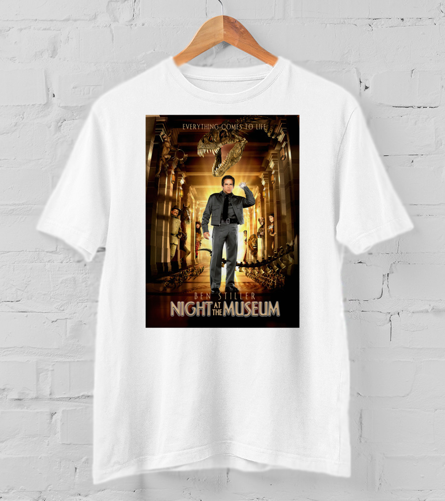 Night At The Museum Everything Comes To Life Ben Stiller T-Shirt