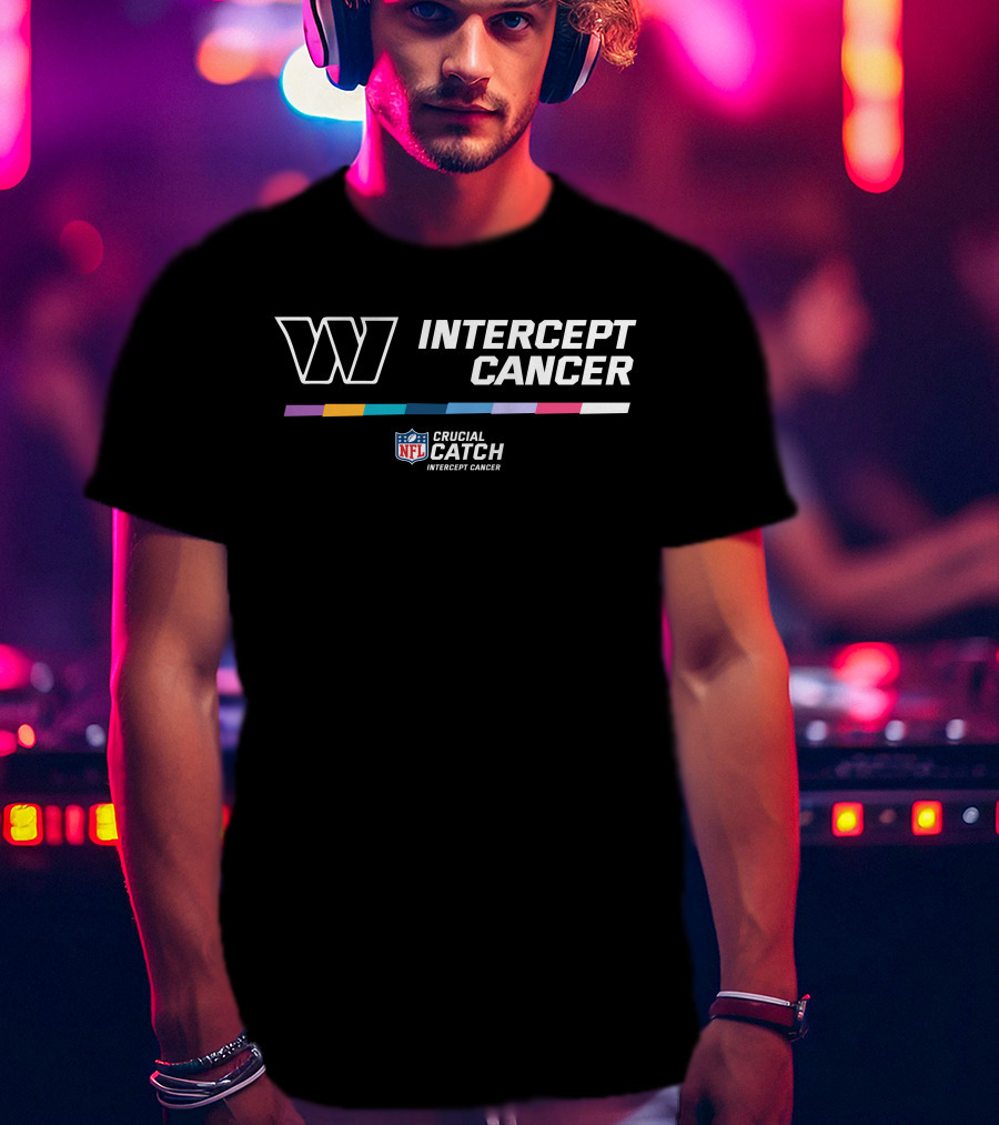 NFL Crucial Catch Intercept Cancer T-Shirt