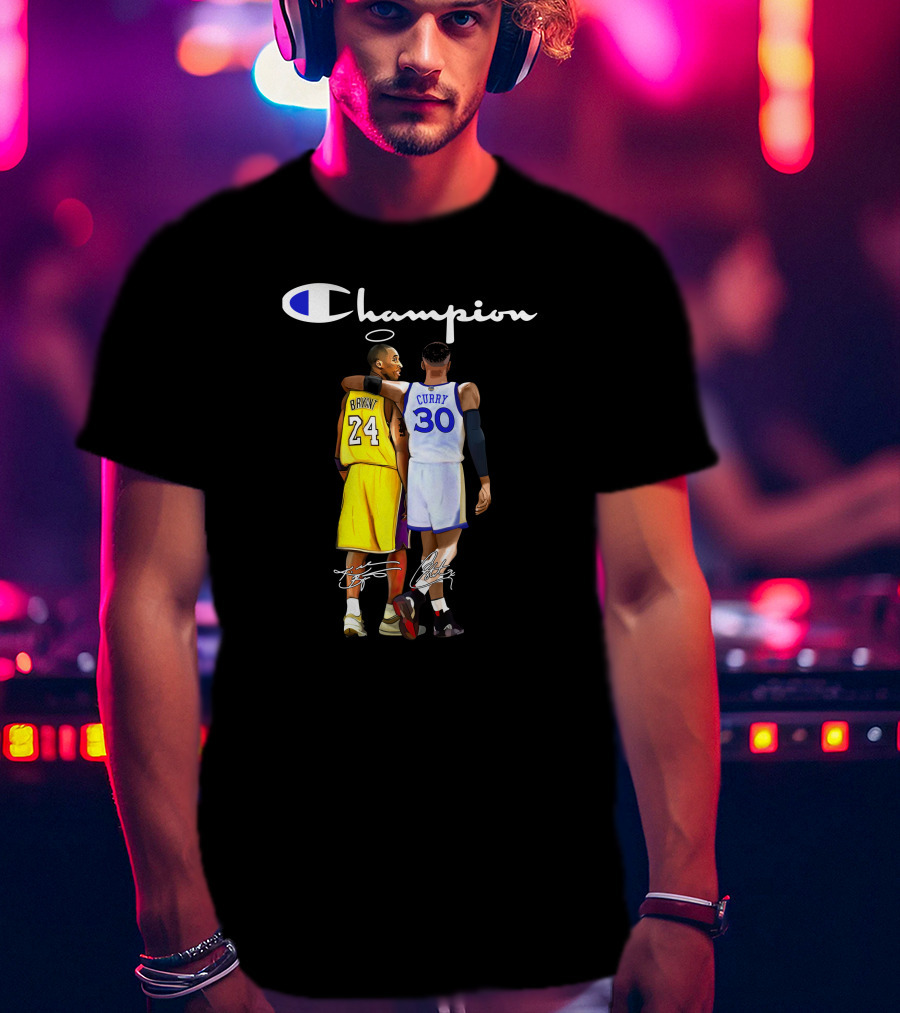 Champion Kobe 24 Curry 30 Signature T-Shirt