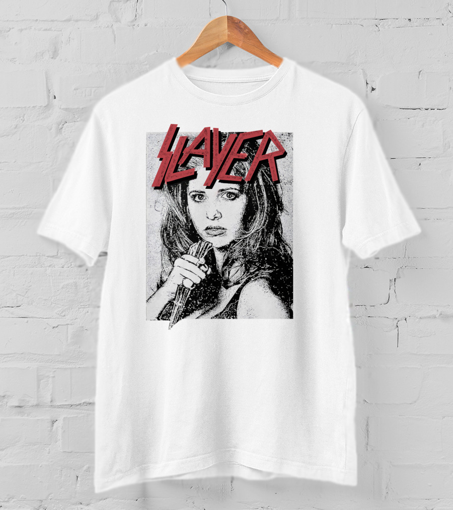 Buffy Slayer Vampire Cross T-Shirt