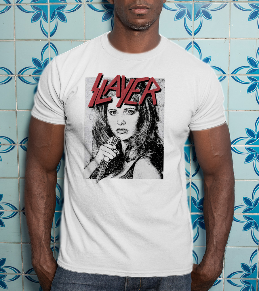 Buffy Slayer Vampire Cross T-Shirt