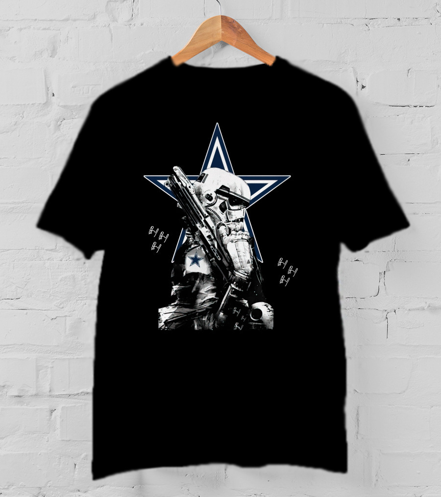 Stormtrooper Dallas Cowboys Star Wars Crossover Fan T-Shirt