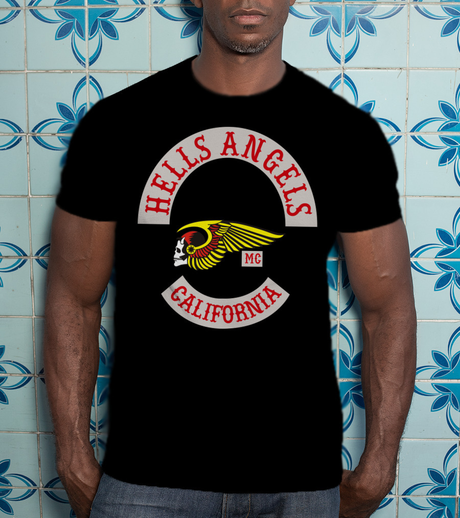 Hells Angels MC California Skull Wing T-Shirt