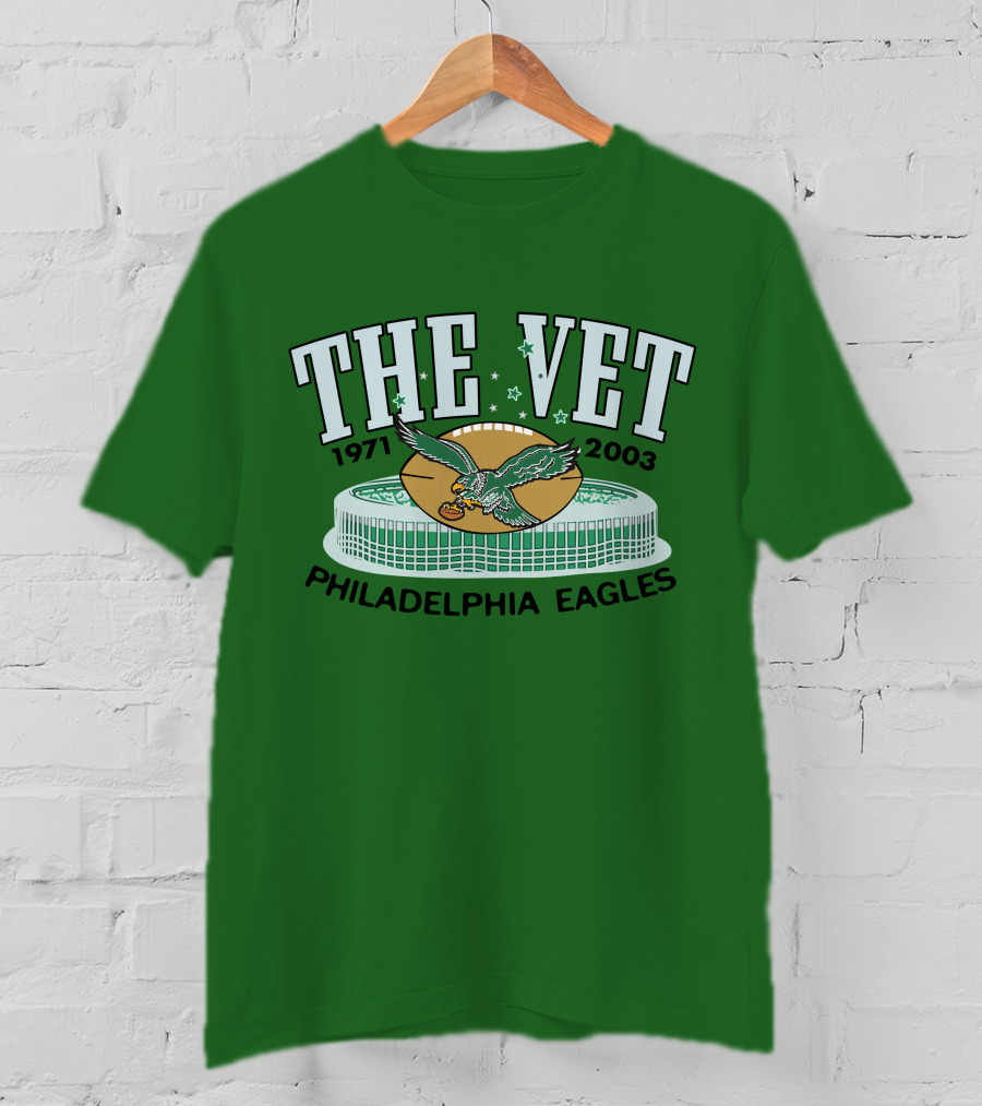Philadelphia Eagles The Vet 1971-2003 Stadium T-Shirt