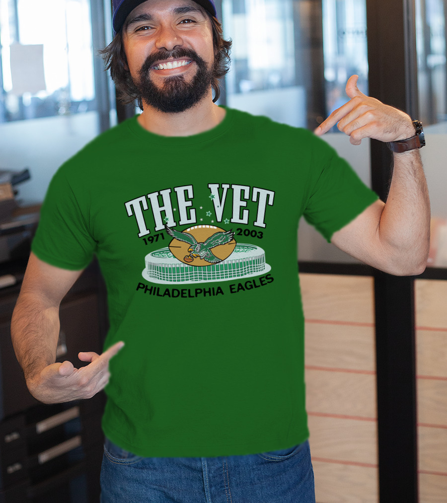 Philadelphia Eagles The Vet 1971-2003 Stadium T-Shirt