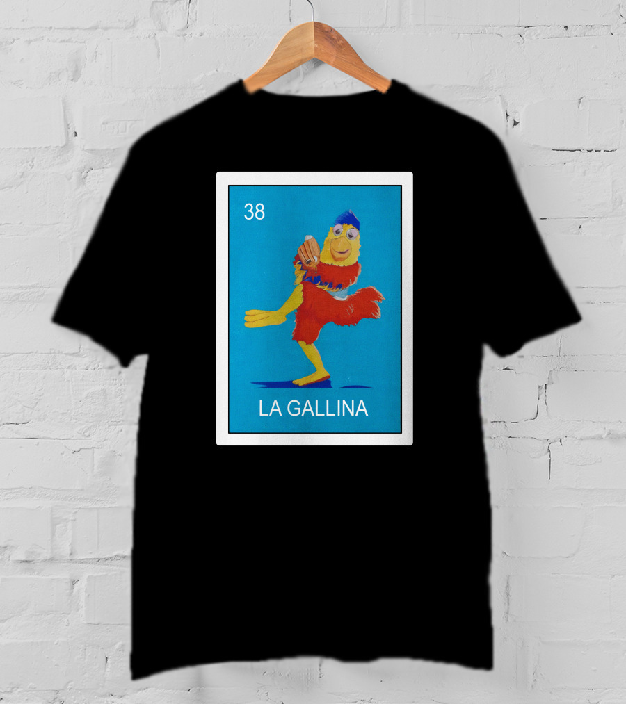 San Diego Chicken La Gallina 38 Baseball Character Merchandise T-Shirt