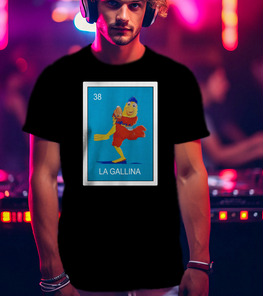 San Diego Chicken La Gallina 38 Baseball Character Merchandise T-Shirt