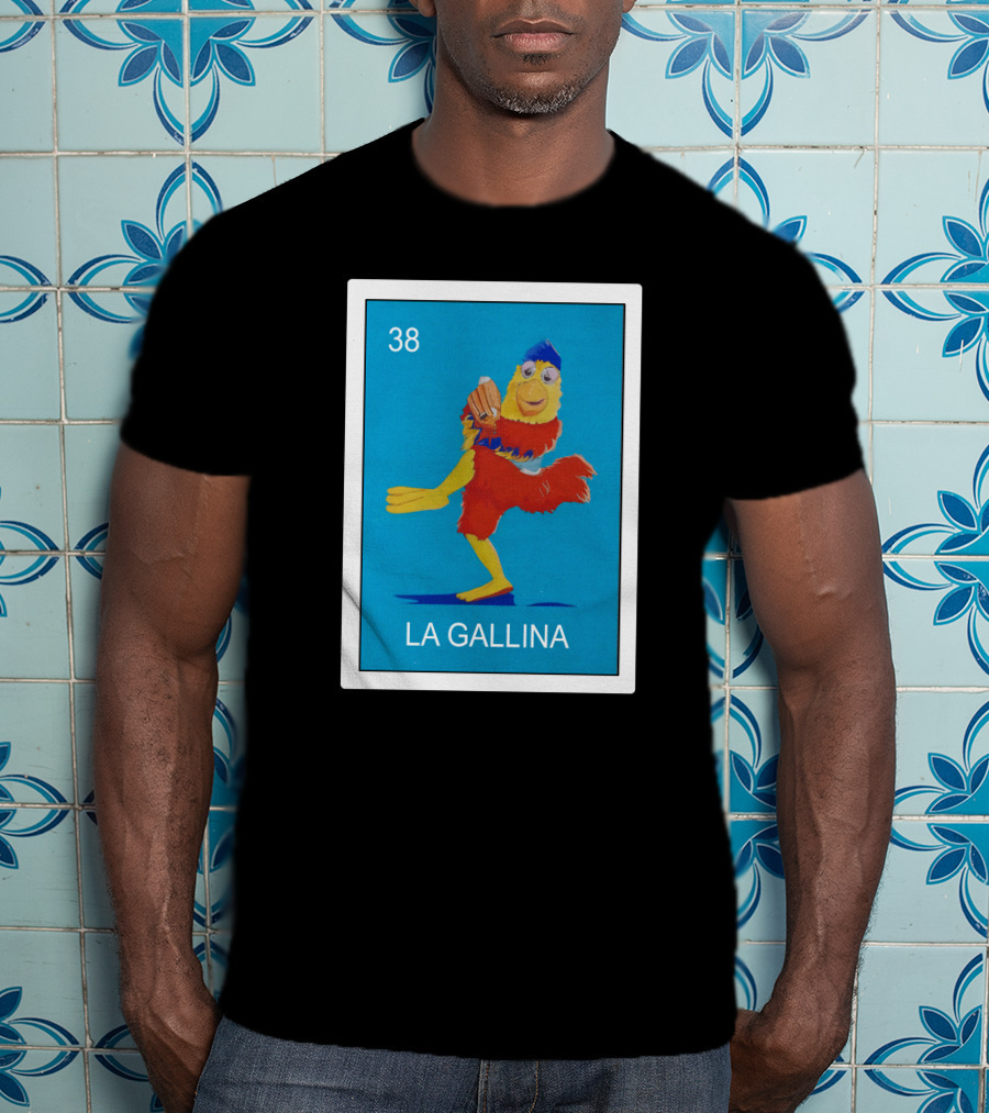 San Diego Chicken La Gallina 38 Baseball Character Merchandise T-Shirt