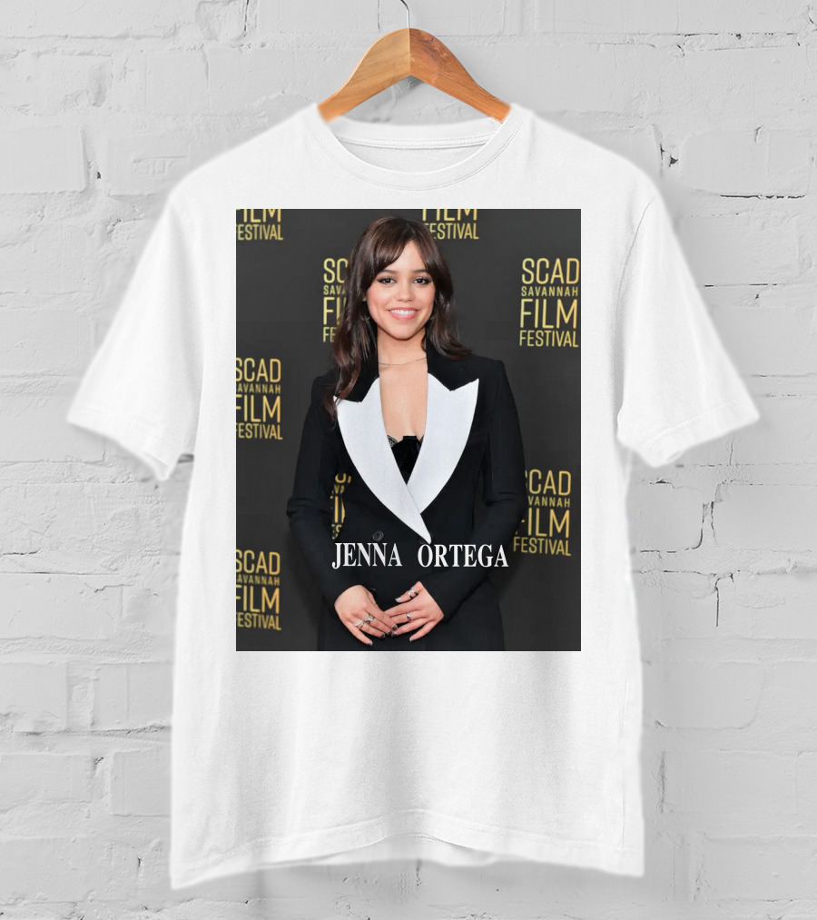 SCAD Savannah Film Festival Jenna Marie Ortega Wednesday Netflix Fashion T-Shirt