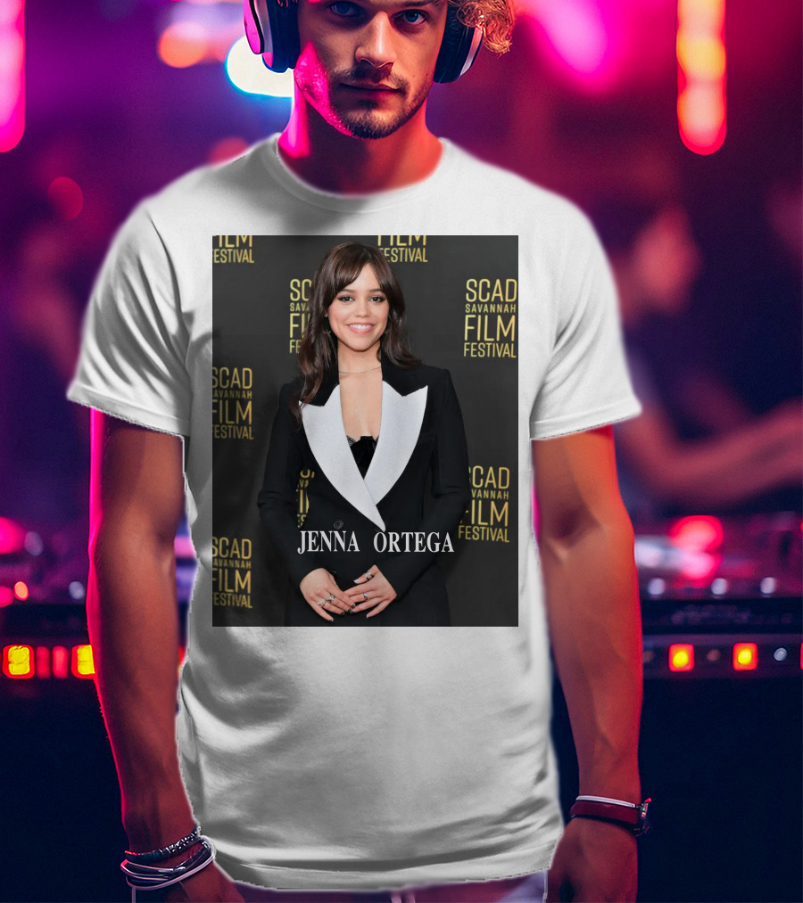 SCAD Savannah Film Festival Jenna Marie Ortega Wednesday Netflix Fashion T-Shirt