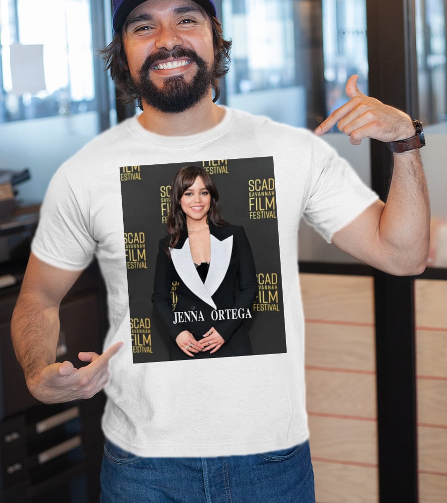 SCAD Savannah Film Festival Jenna Marie Ortega Wednesday Netflix Fashion T-Shirt