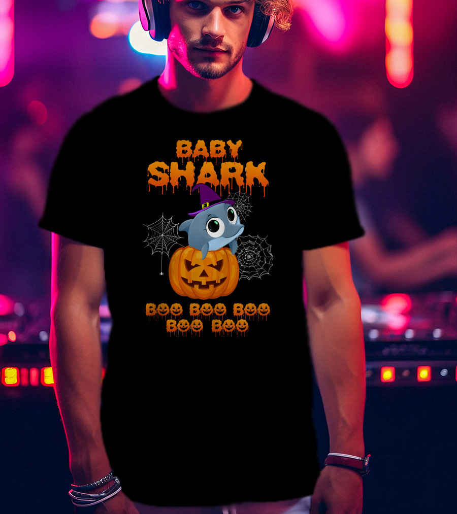 Baby Shark Boo Boo Boo Boo Boo T-Shirt