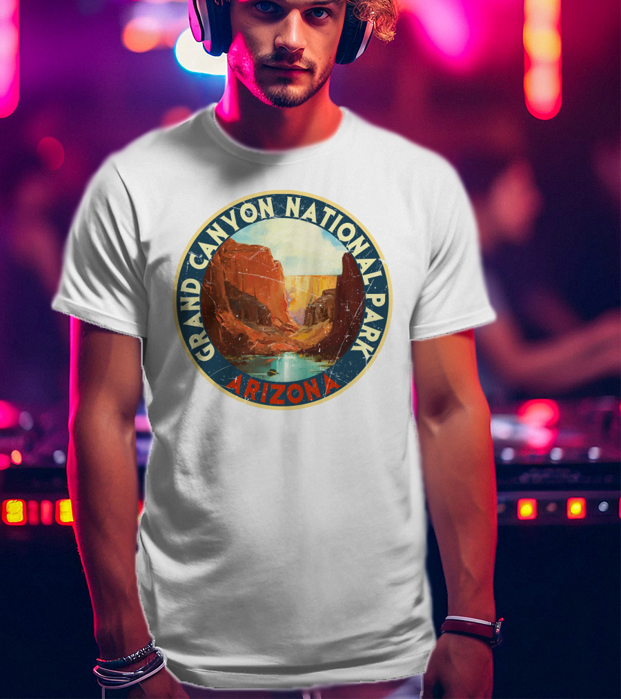 Grand Canyon National Park Arizona Vintage T-Shirt