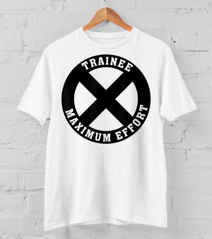 Marvel Deadpool X Force Trainee Logo Maximum Effort T-Shirt