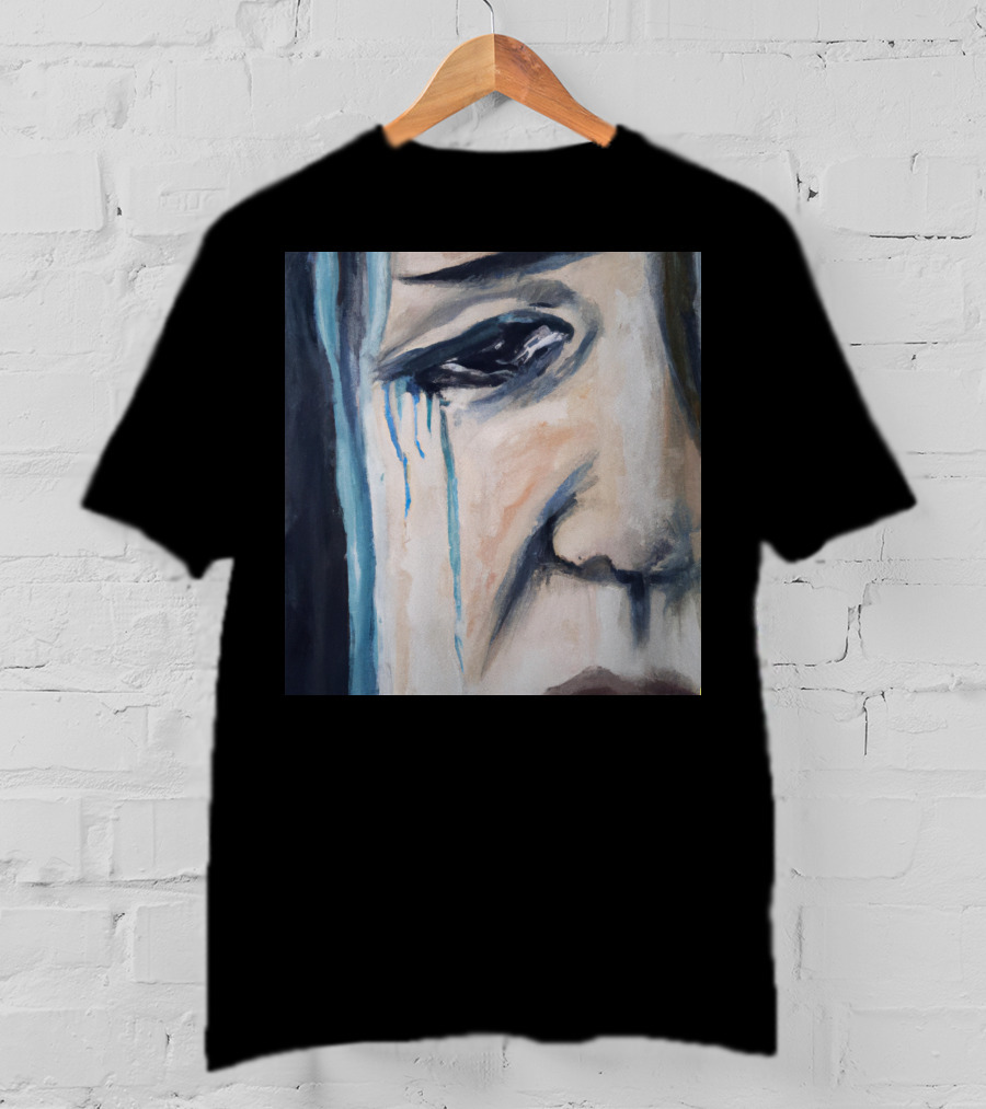 Sorrow Face Tears T-Shirt