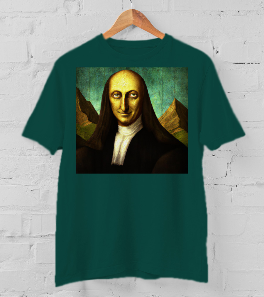 Sphinx Mona Lisa Hybrid Mysterious Smile T-Shirt