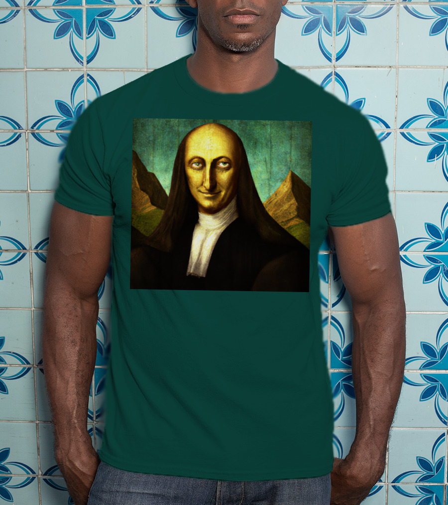 Sphinx Mona Lisa Hybrid Mysterious Smile T-Shirt
