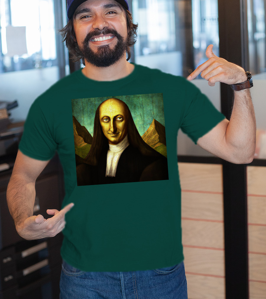 Sphinx Mona Lisa Hybrid Mysterious Smile T-Shirt