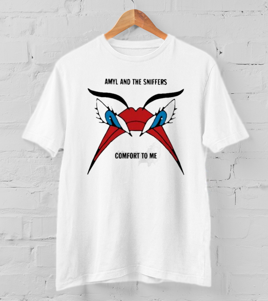 Amyl And The Sniffers Comfort To Me Red Eyes T-Shirt