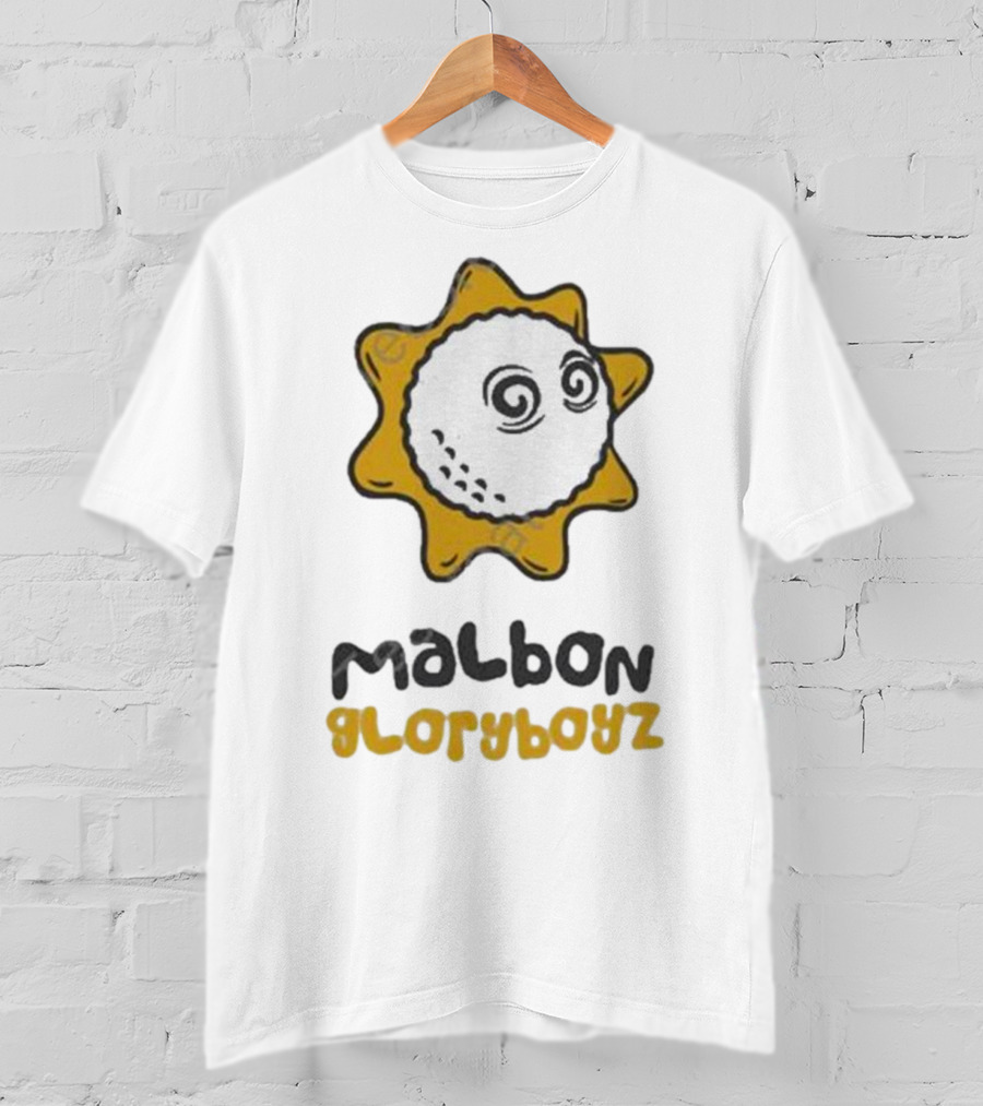 Gloryboyz Malbon Glo Gang Worldwide Collaborated Merchandise Sun T-Shirt