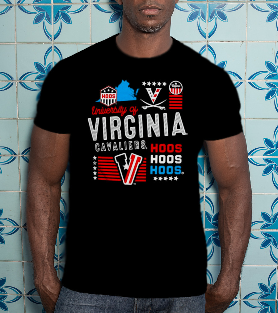 University Of Virginia Cavaliers Hoos Sports Team T-Shirt