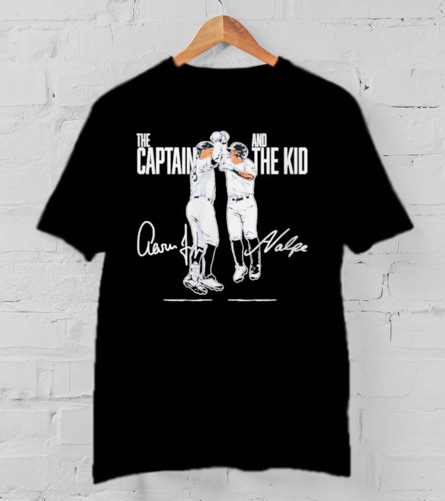 The Captain And The Kid Aaron Judge Volpe T-Shirt