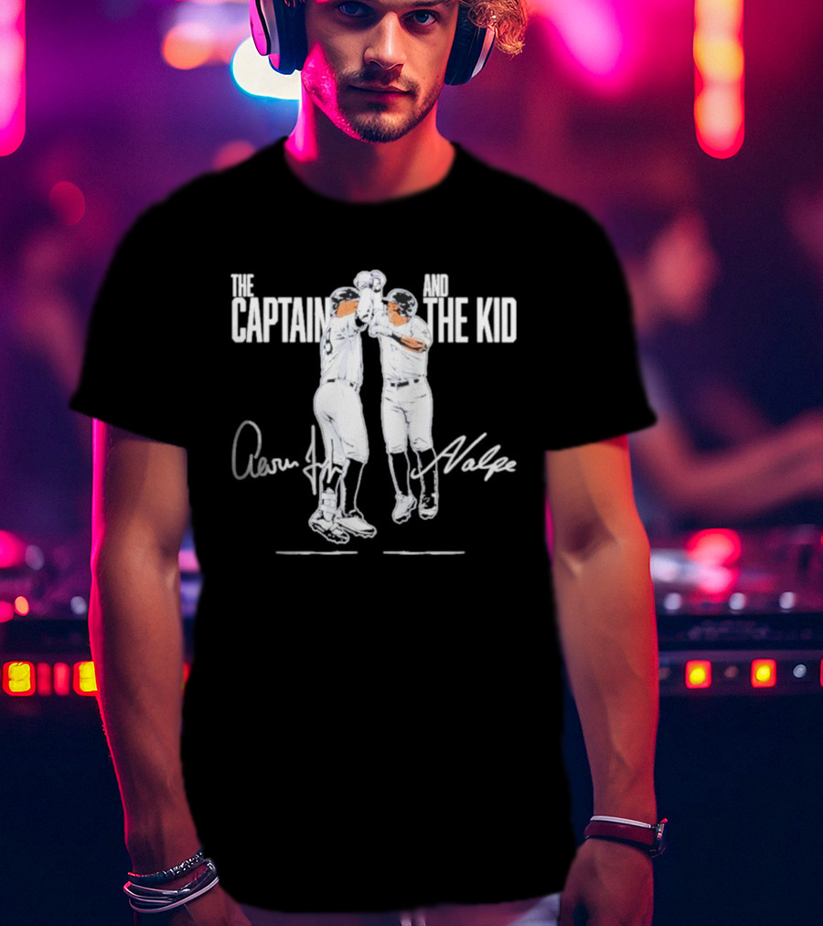 The Captain And The Kid Aaron Judge Volpe T-Shirt