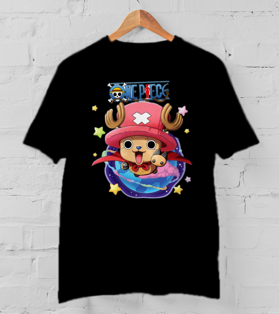 Kawaii Tony Tony Chopper One Piece Cute Starry Adventure T-Shirt