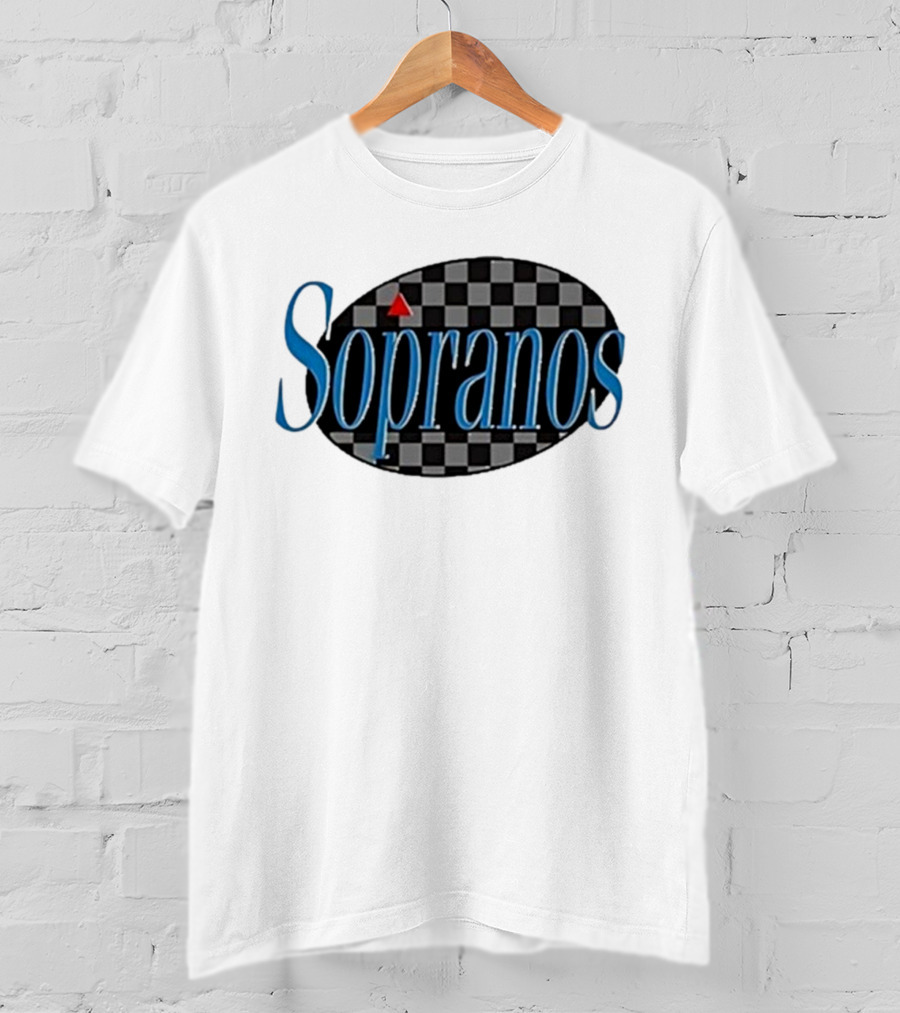 Seinpranos VIII Omwearta Seinfeld Soprano Checkerboard T-Shirt