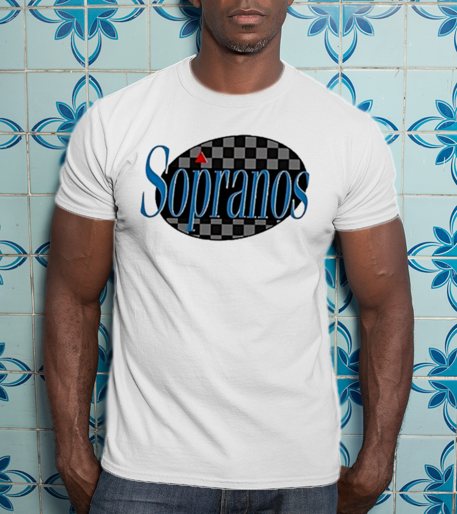 Seinpranos VIII Omwearta Seinfeld Soprano Checkerboard T-Shirt