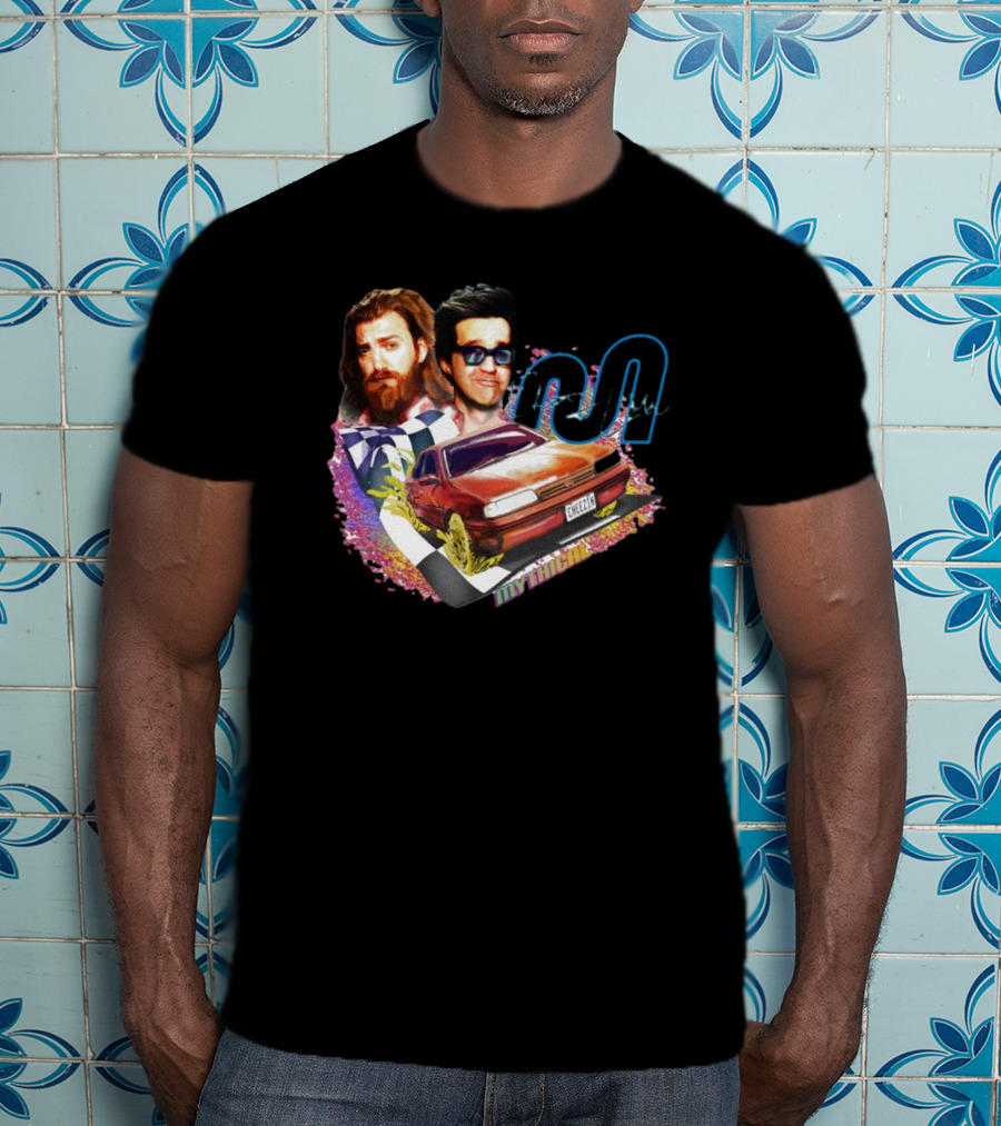Rhett And Link Mythical Cheese Wheel Racing Cheetz Signature T-Shirt
