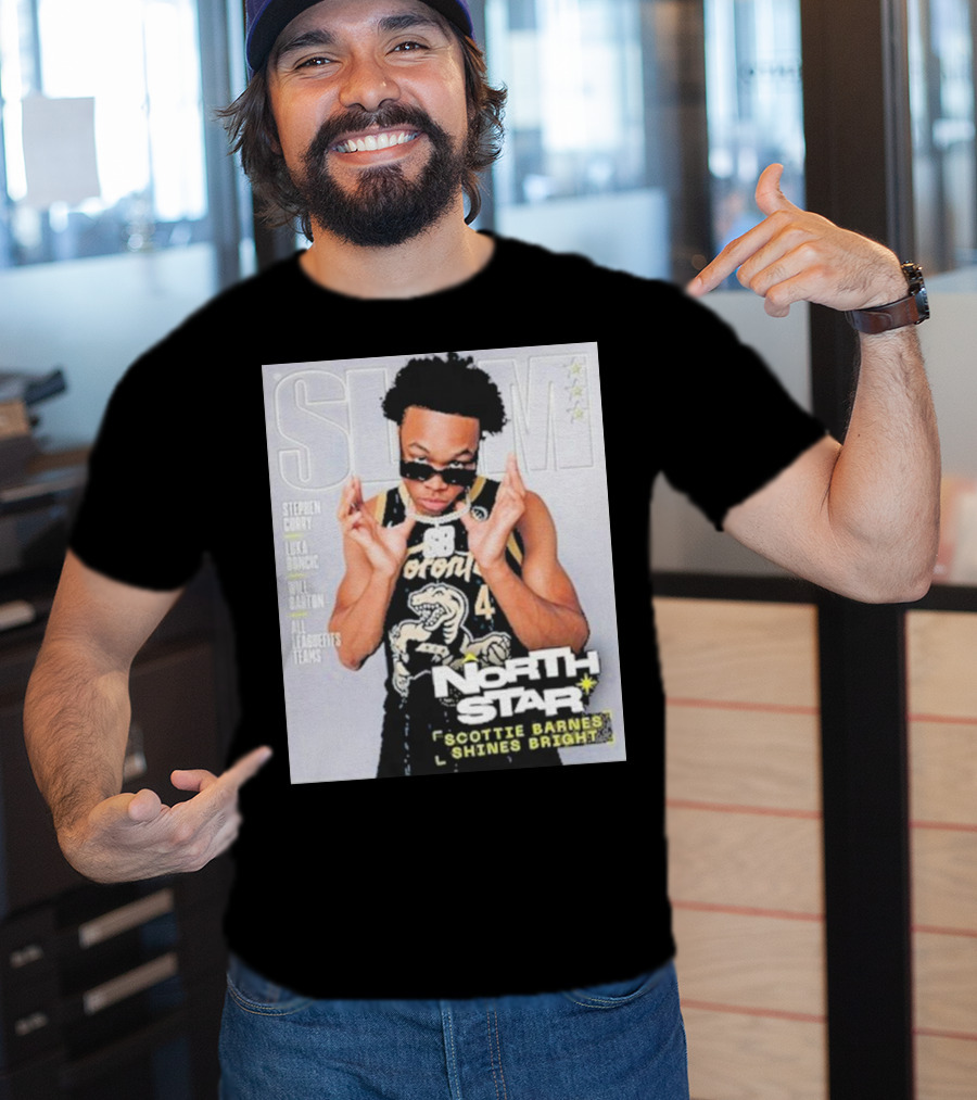SLAM Cover North Star Toronto Raptors Scottie Barnes Shines Bright T-Shirt