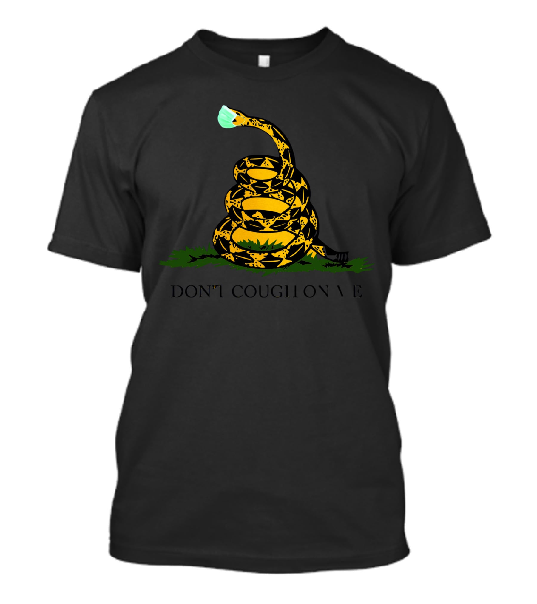 Don't Cough On Me Masked Snake Iconic T-Shirt
