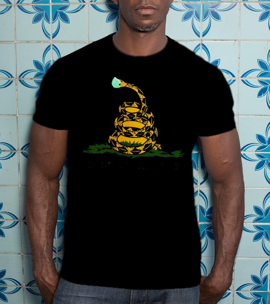 Don't Cough On Me Masked Snake Iconic T-Shirt