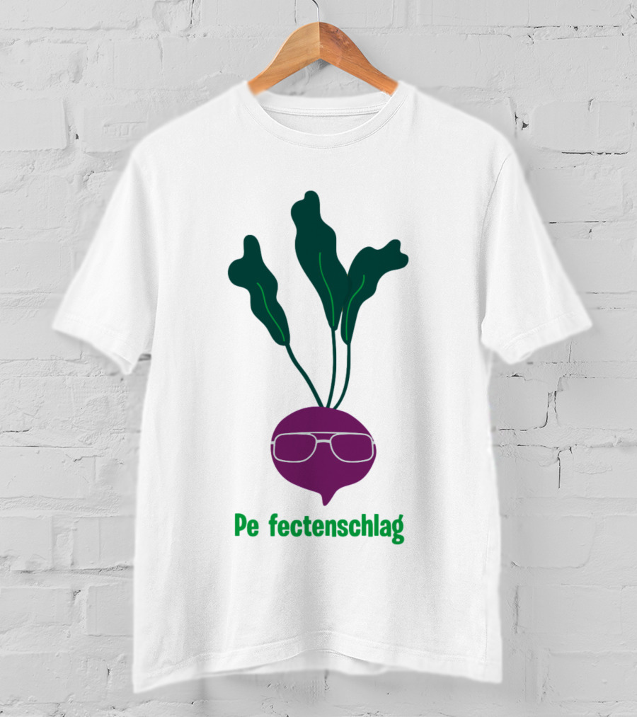 Pe Fectenschlag Super-Soft Beet Glasses T-Shirt