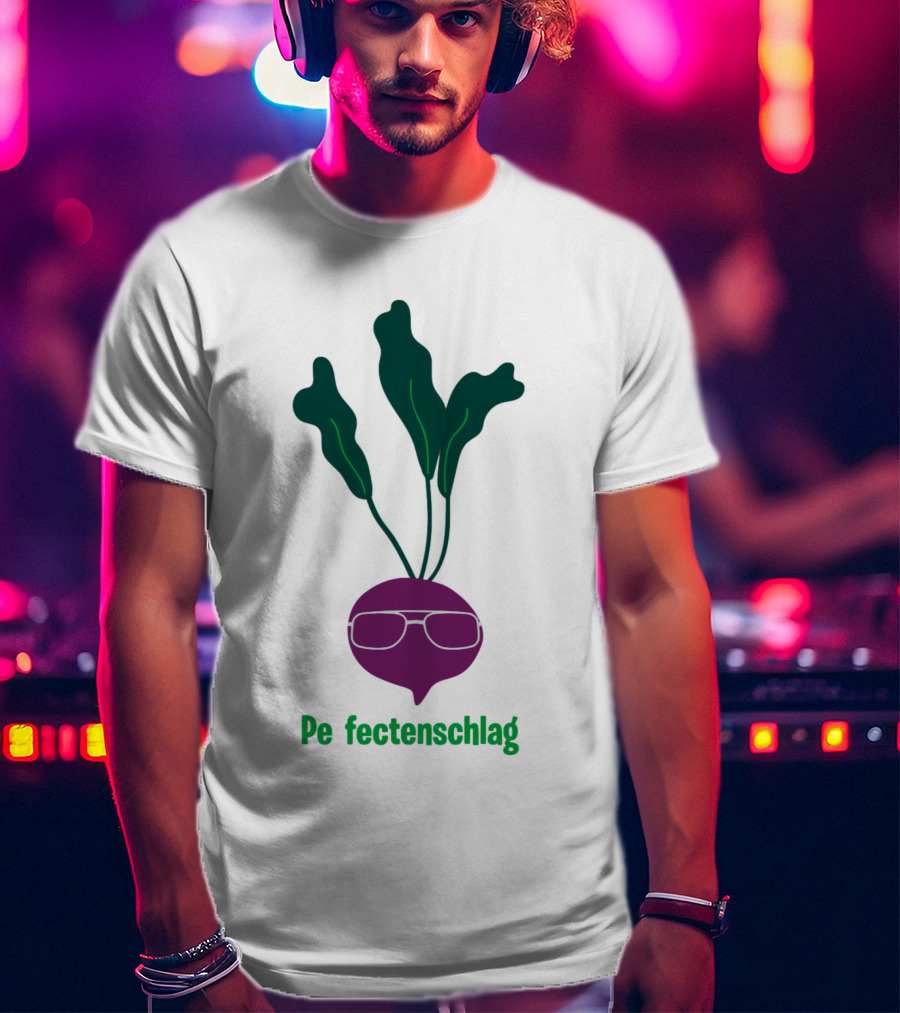 Pe Fectenschlag Super-Soft Beet Glasses T-Shirt