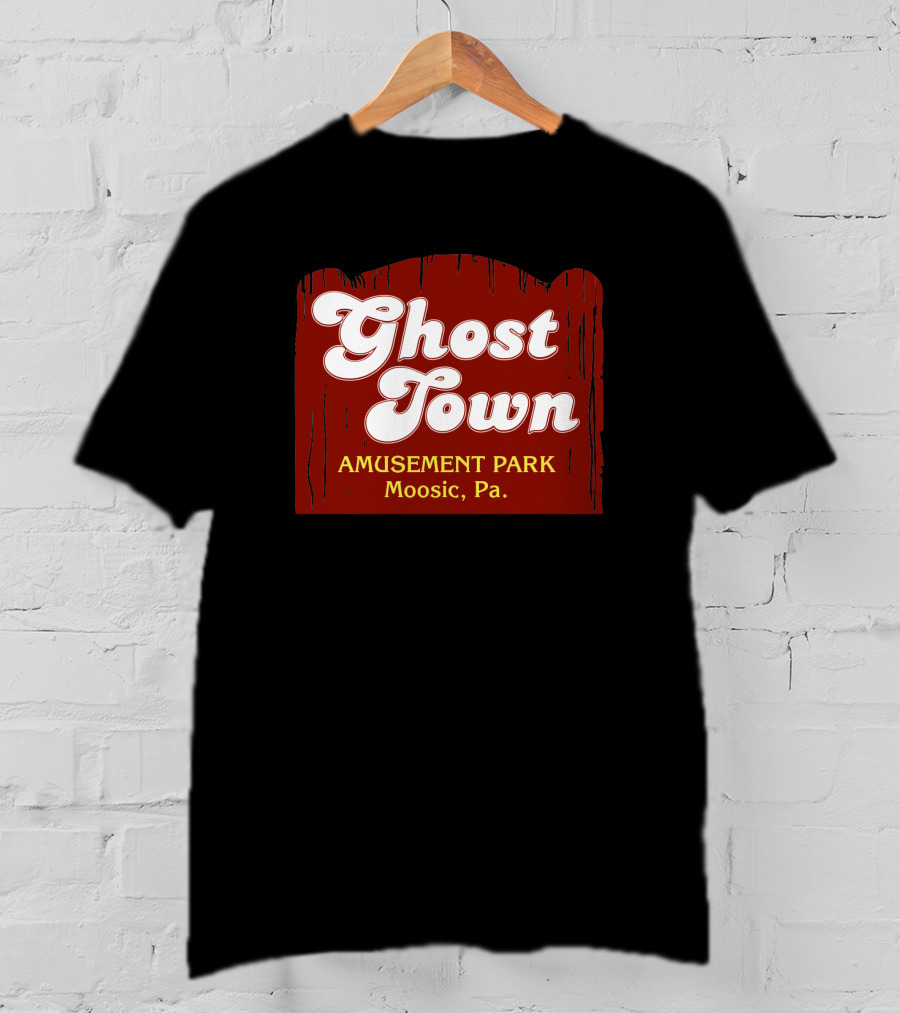 Ghost Town Amusement Park Moosic Pa T-Shirt