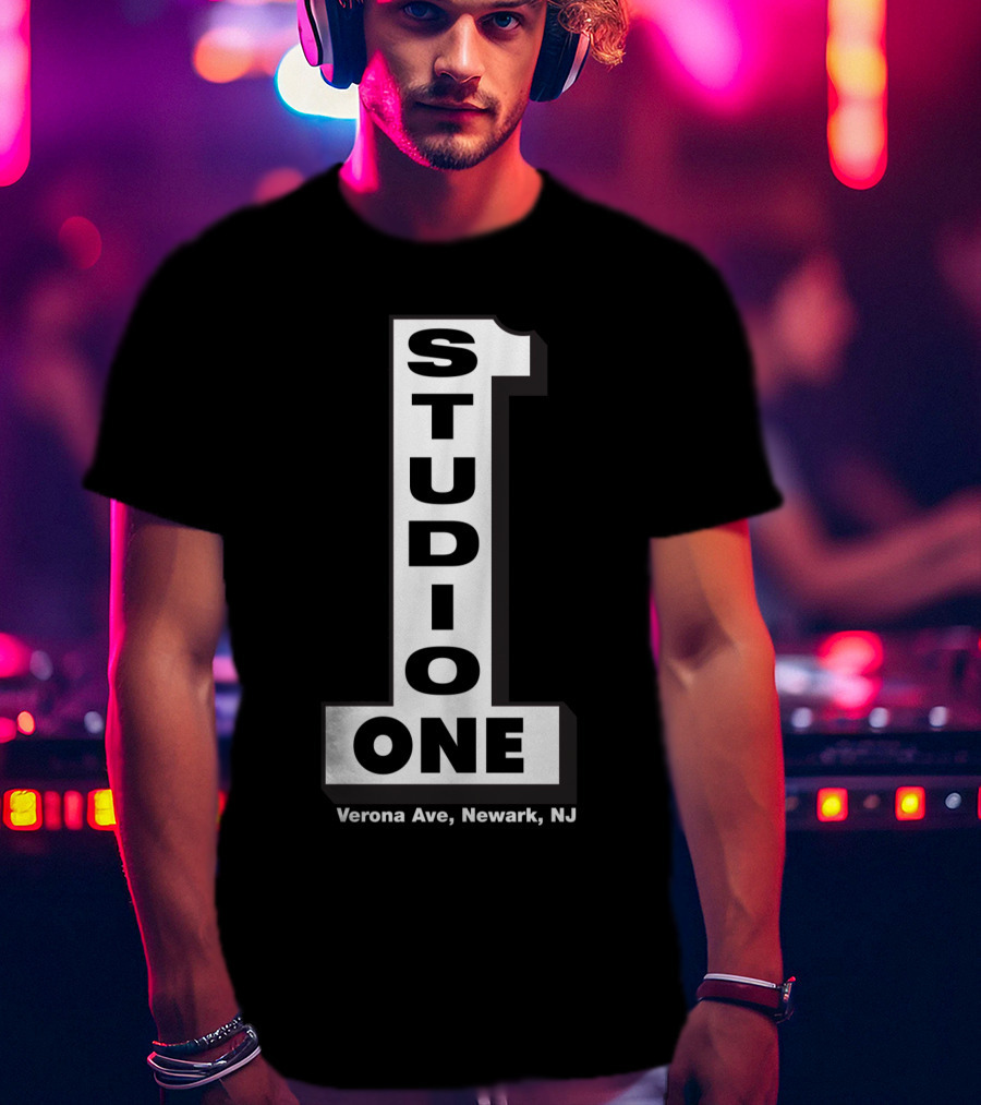 Studio One Verona Ave Newark NJ Rock Club T-Shirt