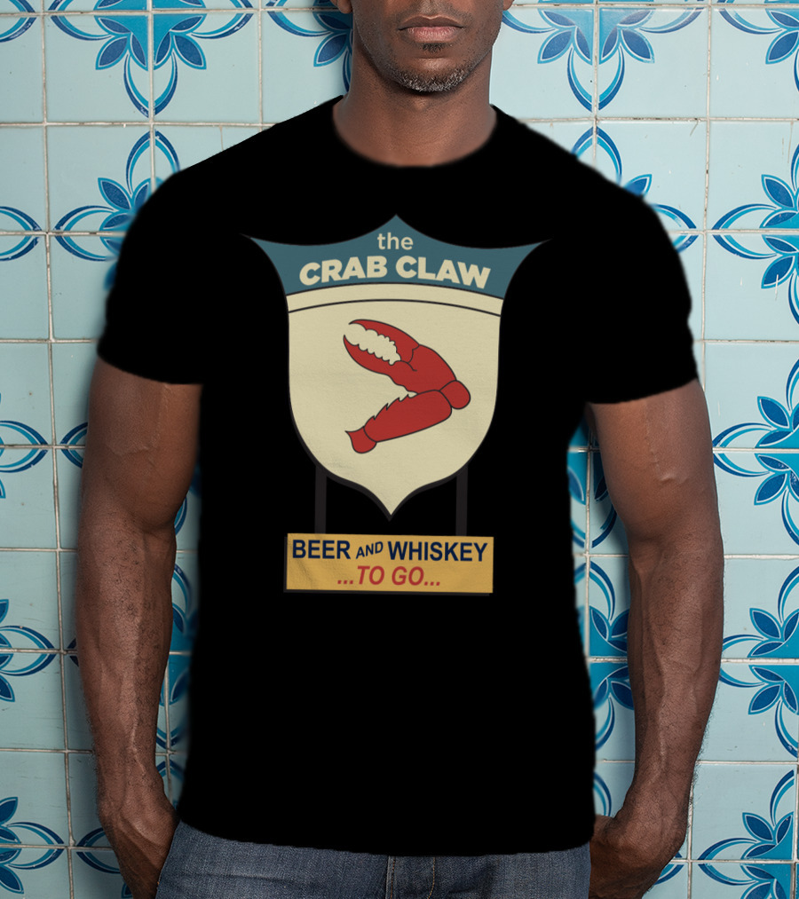 The Crab Claw Beer And Whiskey To Go T-Shirt