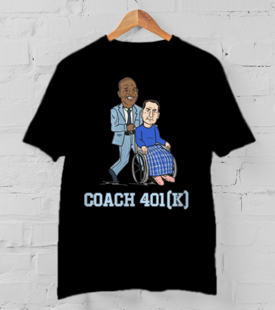 Coach 401(K) Pushing IN Wheelchair T-Shirt