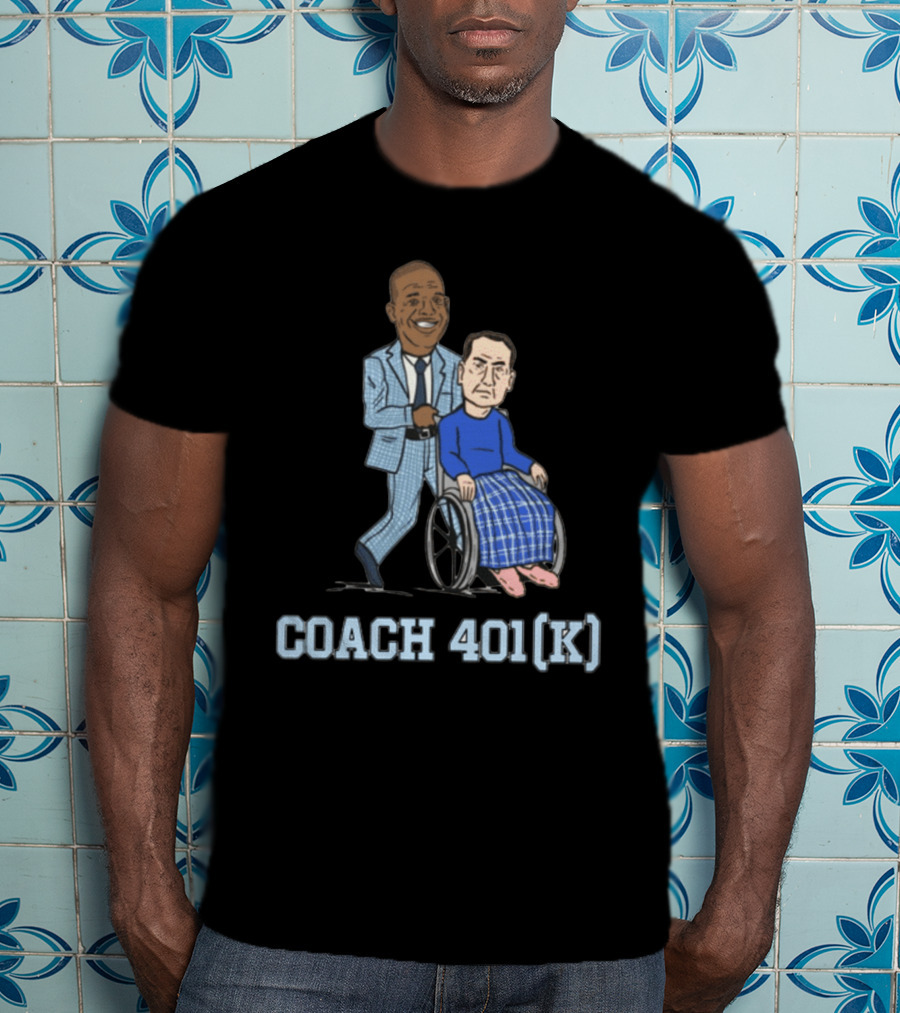 Coach 401(K) Pushing IN Wheelchair T-Shirt