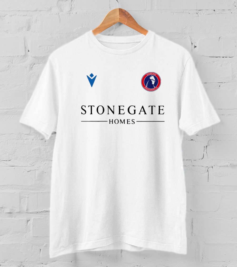Dorking Wanderers FC New Home Stonegate Homes T-Shirt