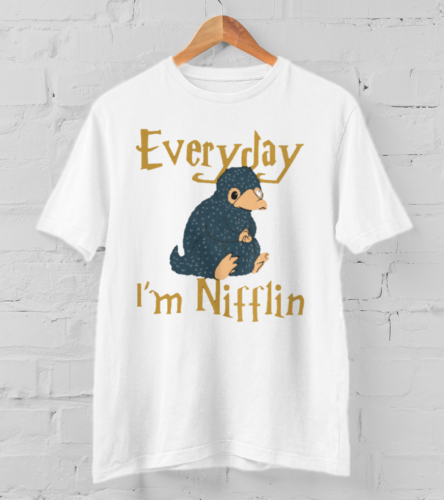 Everyday I'm Nifflin Fantastic Beasts Niffler Inspired T-Shirt