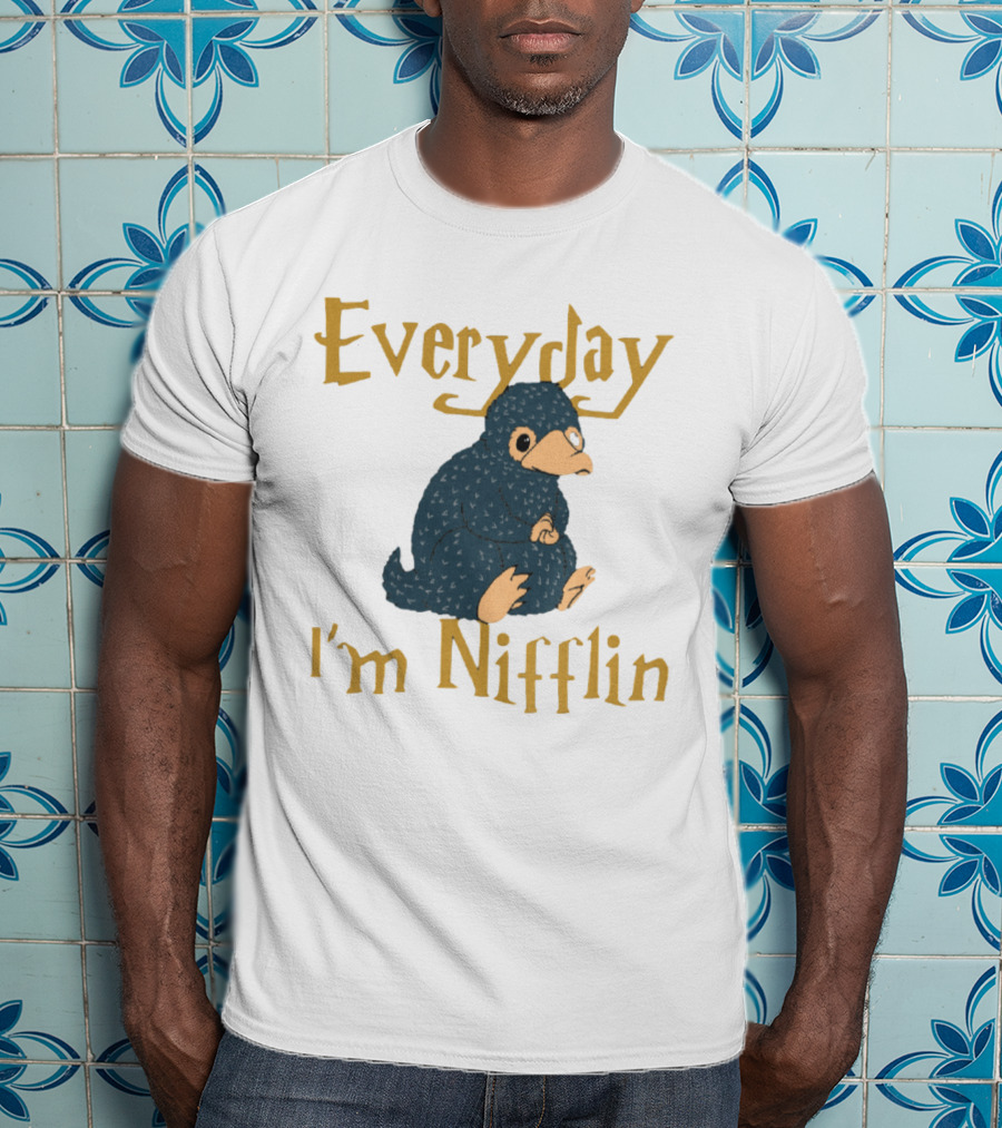 Everyday I'm Nifflin Fantastic Beasts Niffler Inspired T-Shirt