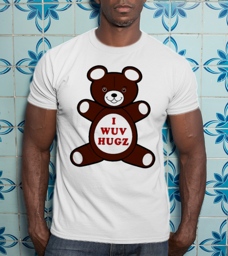 I Wuv Hugz Teddy Bear Cuddle T-Shirt